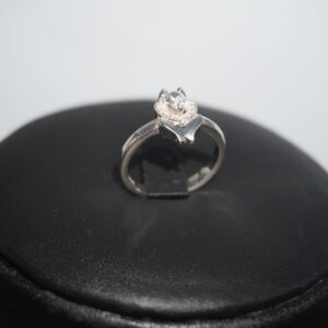 925 Silver Gorgeous Engagement Ring 872R76