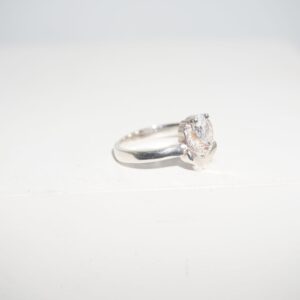 925 Silver Gorgeous Engagement Ring 872R76