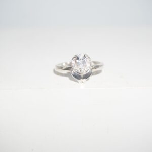 925 Silver Gorgeous Engagement Ring 872R76