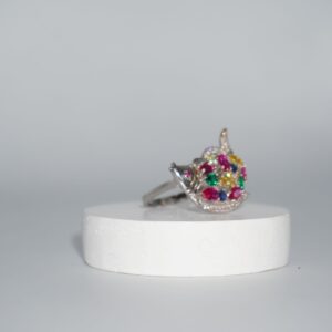 925 Silver Modern Ladies Ring 759R1