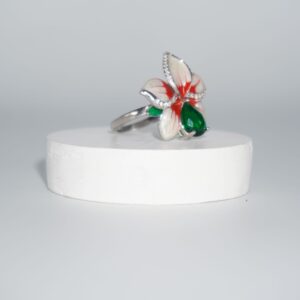 925 Silver Delicate Ladies Ring 872R7
