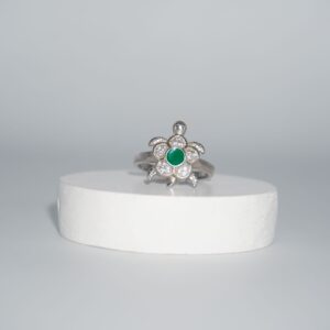 925 Silver Gorgeous Studed Ring 224R97