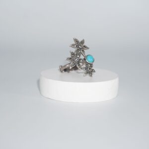925 Silver Dazzling Daily Wear Ring 709R22