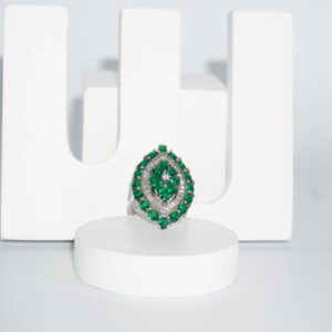 925 Silver Unique Ladies Ring 873R6