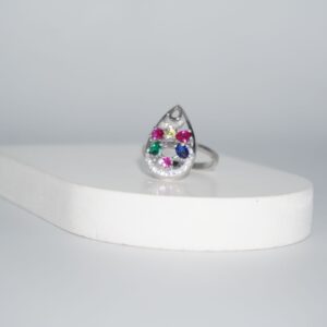 925 Silver Lightweight Ladies Ring 871R2
