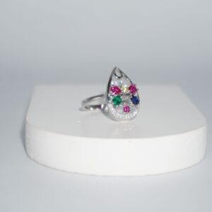 925 Silver Lightweight Ladies Ring 871R2