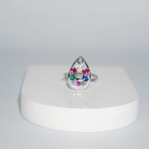 925 Silver Lightweight Ladies Ring 871R2