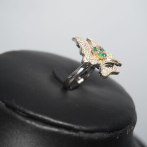 925 Silver Modern Plain Ring 871R5