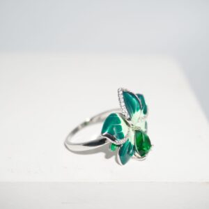 925 Silver Delicate Plain Ring 877R1