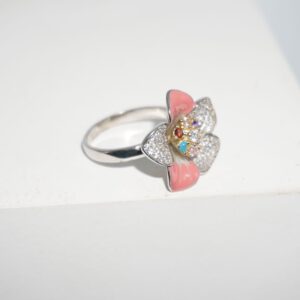 925 Silver Unique Plain Ring 877R2