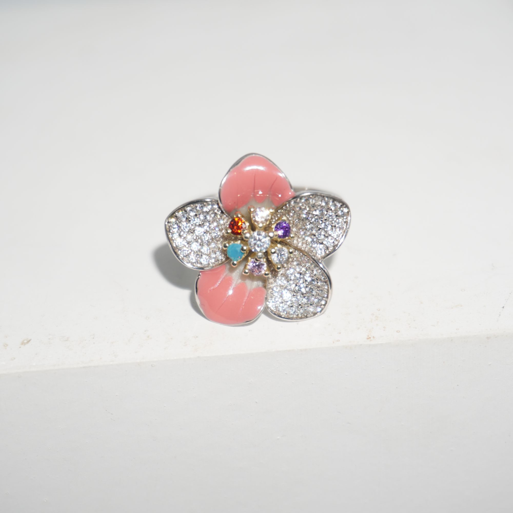 925 Silver Unique Plain Ring 877R2
