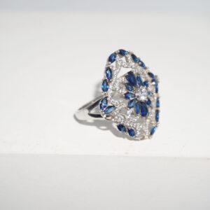 925 Silver Lightweight Plain Ring 711R9