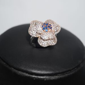 925 Silver Handmade Plain Ring 724R5