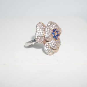 925 Silver Handmade Plain Ring 724R5