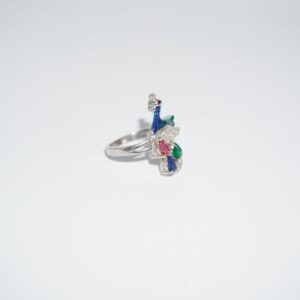 925 Silver Fancy Plain Ring 333R13