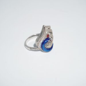 925 Silver Stunning Plain Ring 872R3