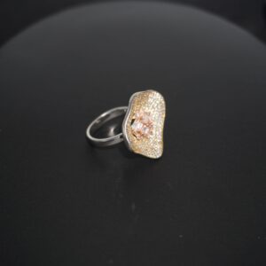 925 Silver Beautiful Engagement Ring 871R1