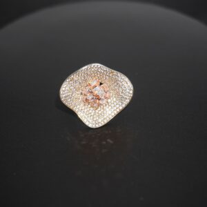 925 Silver Beautiful Engagement Ring 871R1