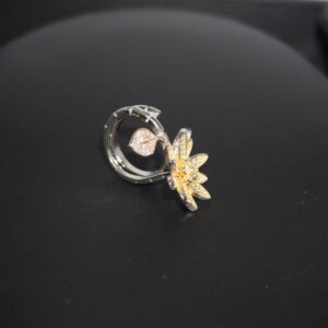925 Silver Gorgeous Engagement Ring 870R3