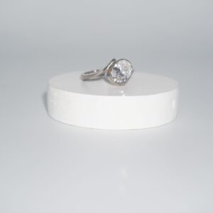 925 Silver Gorgeous Engagement Ring 195R219