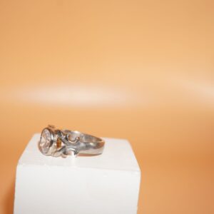925 Silver Delicate Men Ring 195R516