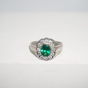 925 Silver Modern Plain Ring 446R16