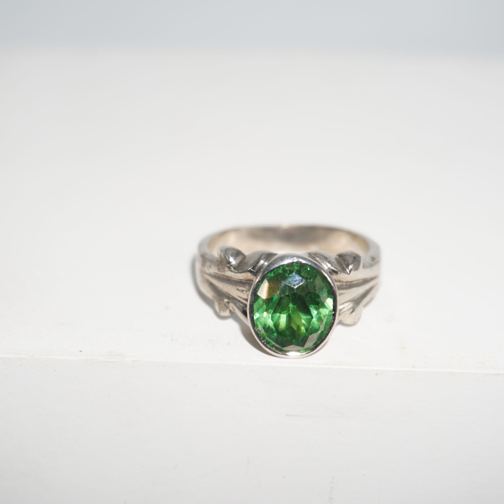 925 Silver Delicate Plain Ring 195R10