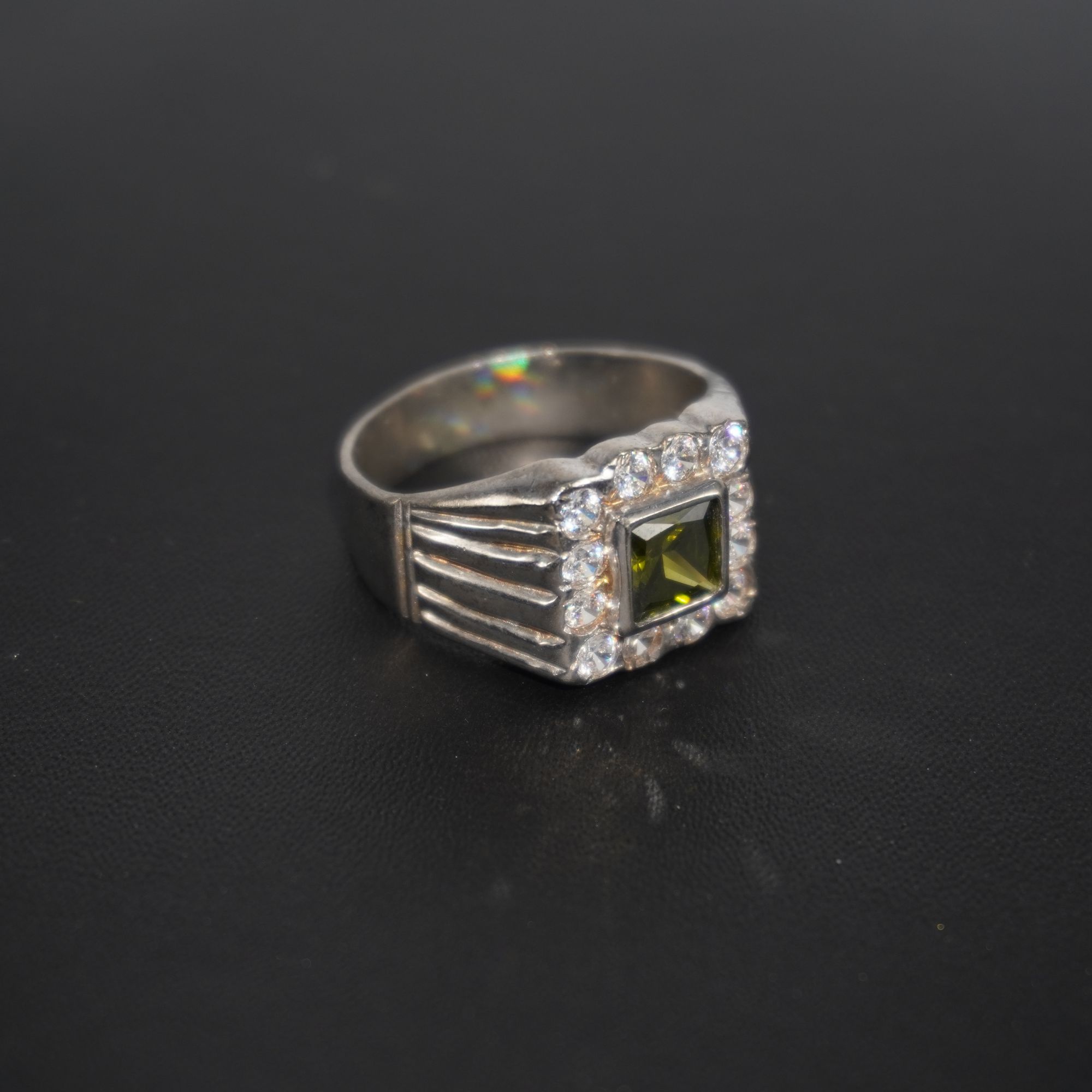 925 Silver Unique Plain Ring 342R18 - Image 3