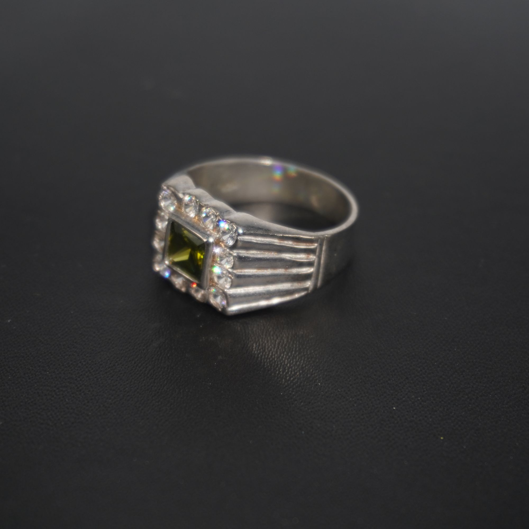 925 Silver Unique Plain Ring 342R18 - Image 2