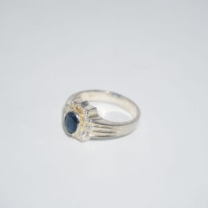 925 Silver Elite Engagement Ring 341R29
