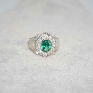 925 Silver Beautiful Engagement Ring 274R142