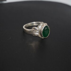 925 Silver Grand Engagement Ring 195R318
