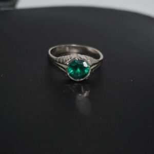 925 Silver Fine Engagement Ring 274R161