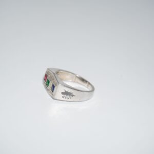925 Silver Dazzling Designer Ring 195R501