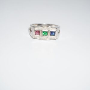 925 Silver Dazzling Designer Ring 195R501
