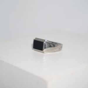 925 Silver Delicate Men Ring 987R2