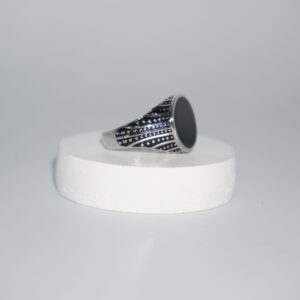 925 Silver Gorgeous Gents Ring 989R7