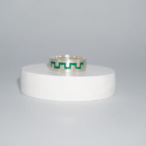 925 Silver Unique Gents Ring 195R76