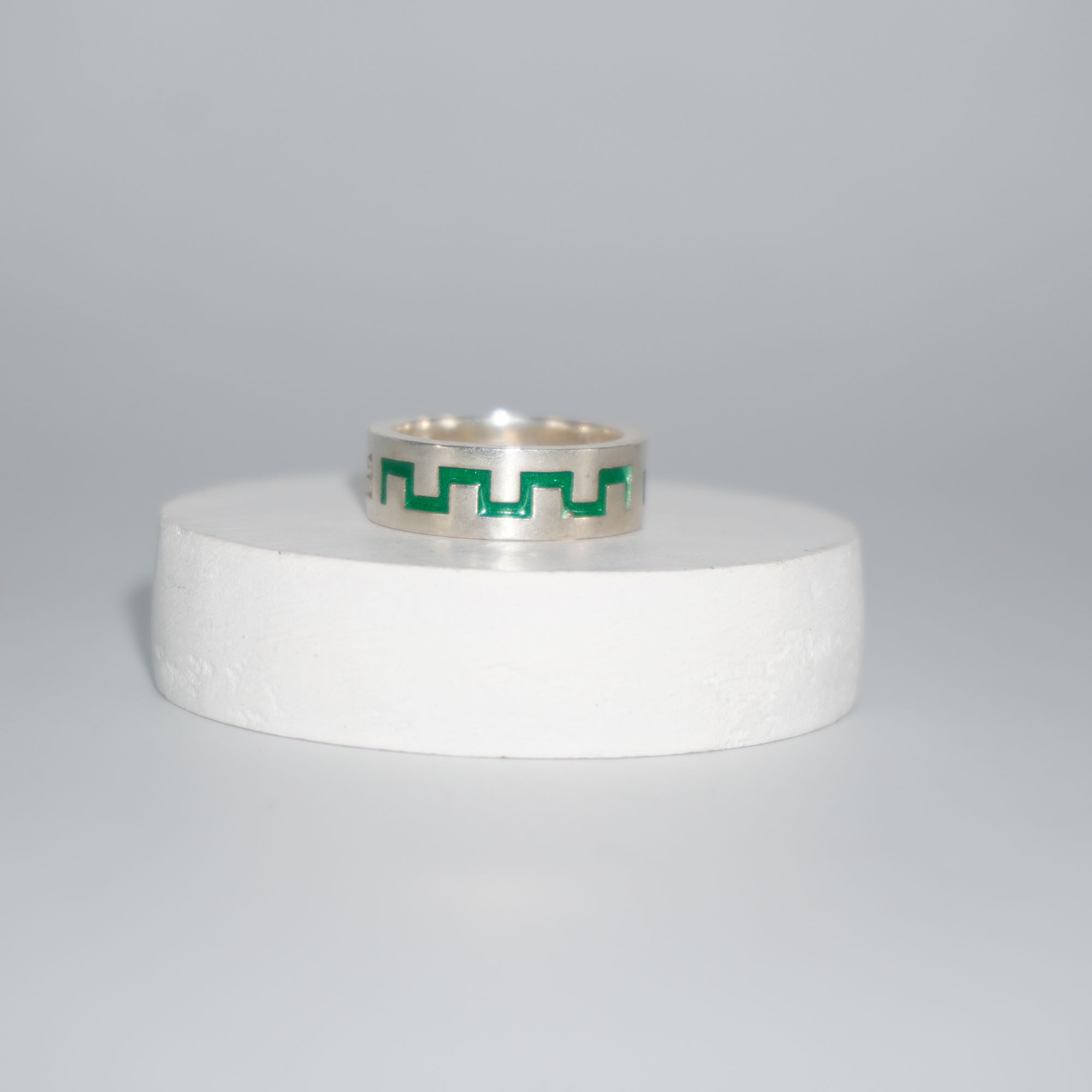 925 Silver Unique Gents Ring 195R76