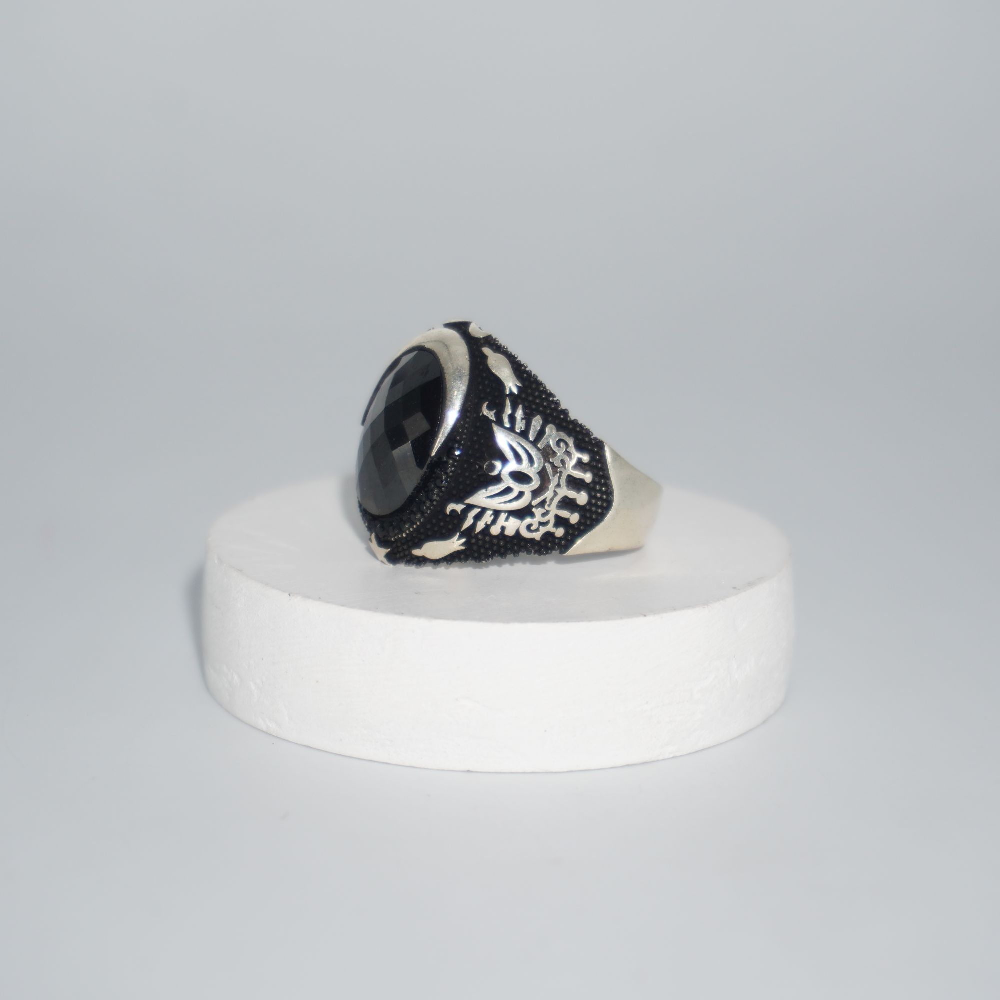925 Silver Lightweight Gents Ring 994R2