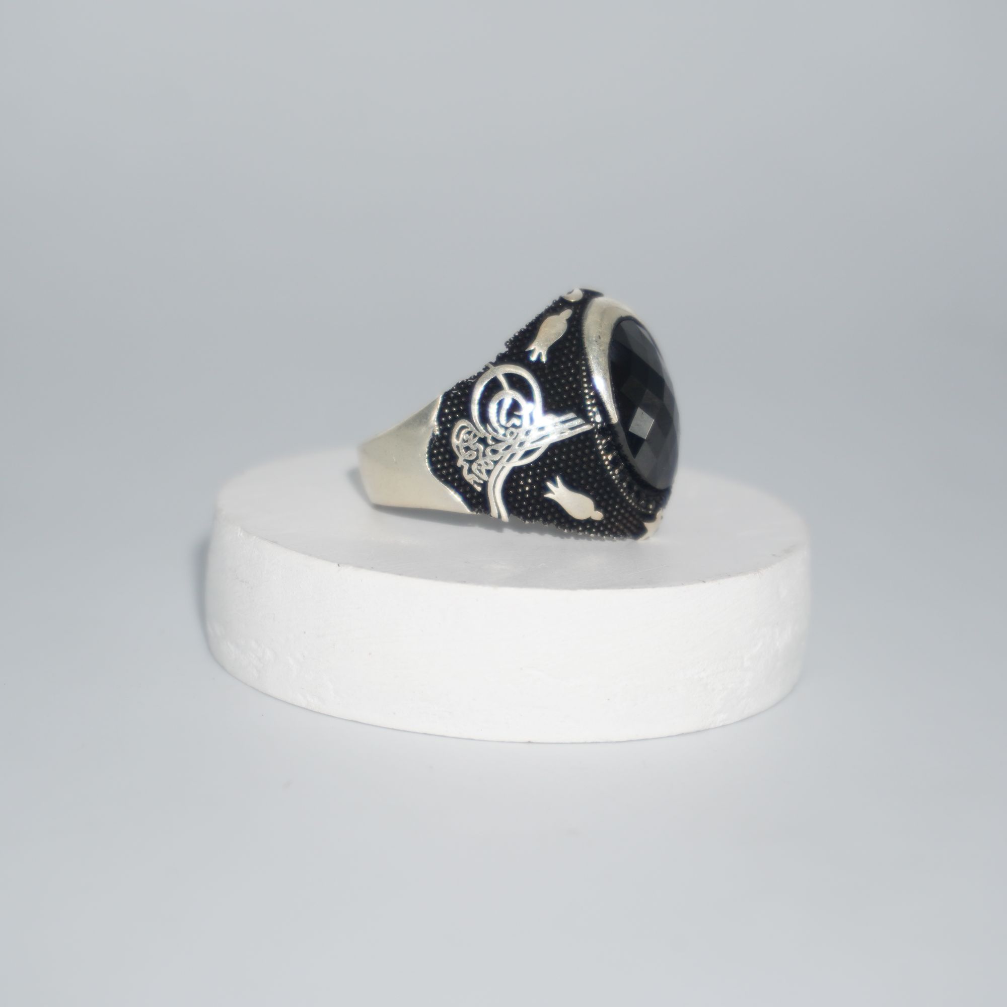 925 Silver Lightweight Gents Ring 994R2