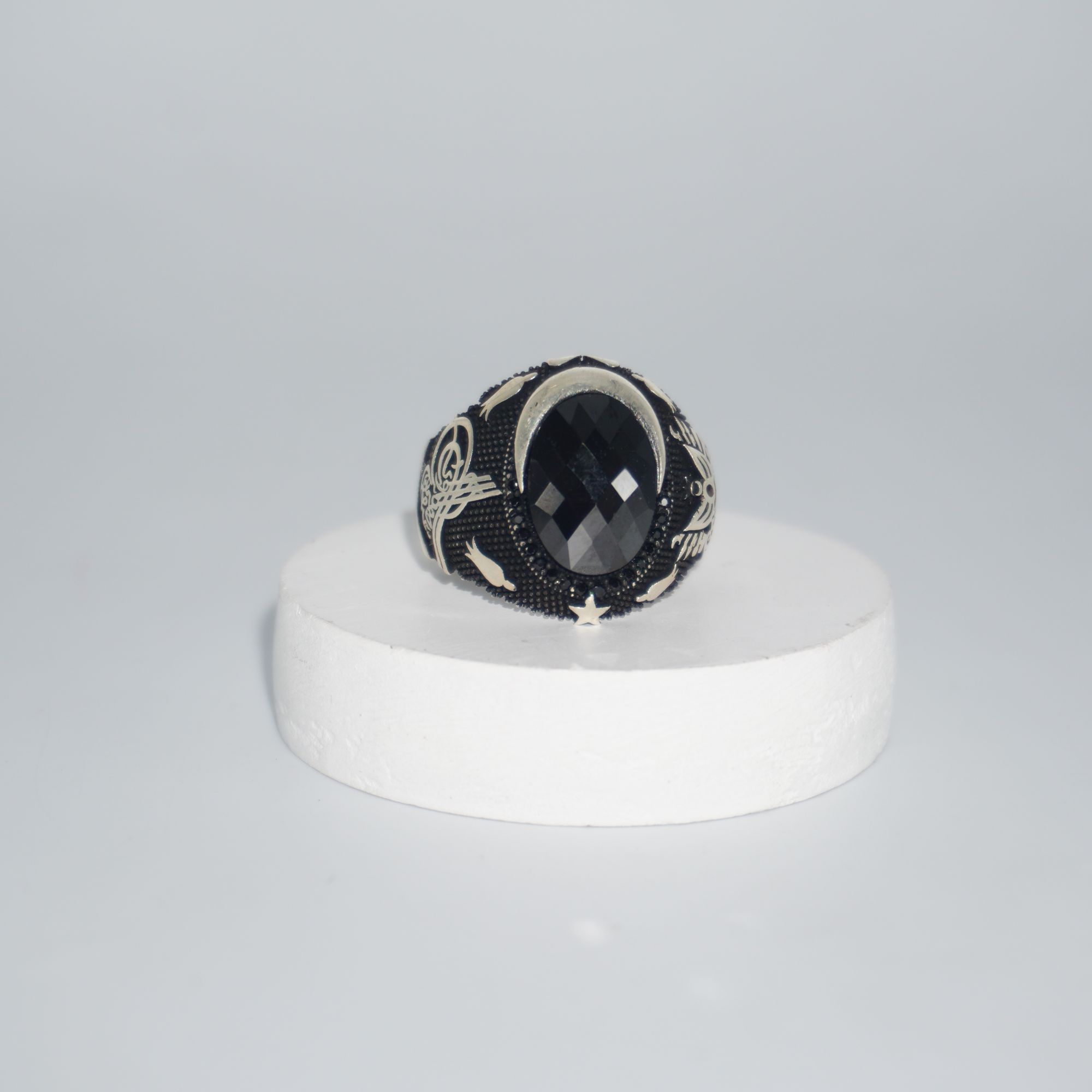 925 Silver Lightweight Gents Ring 994R2