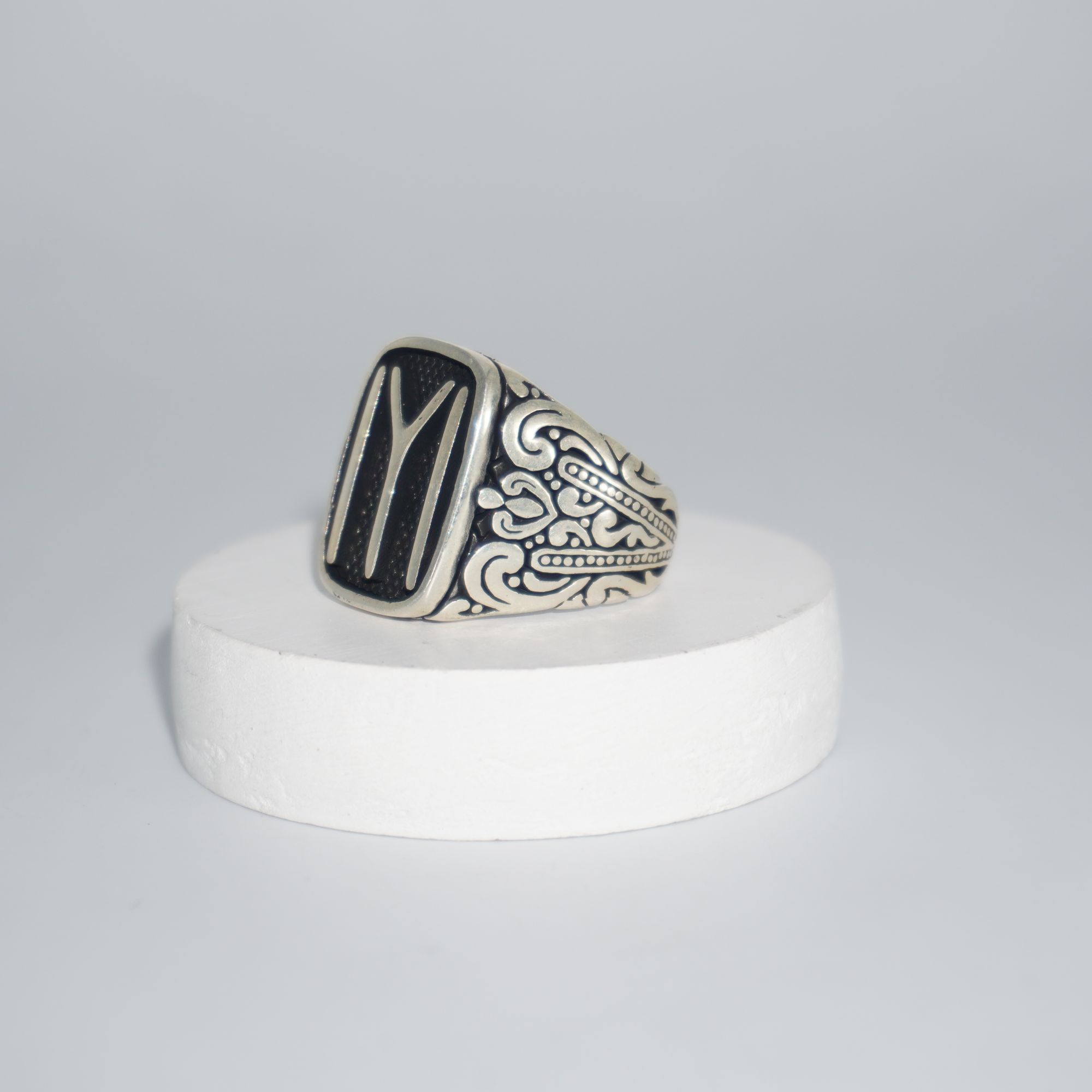 925 Silver Gorgeous Gents Ring 988R6