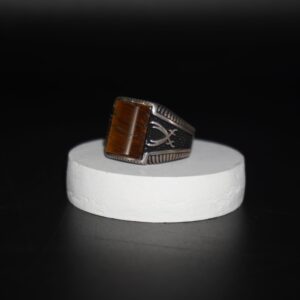 925 Silver Elegant Gents Ring 720R3