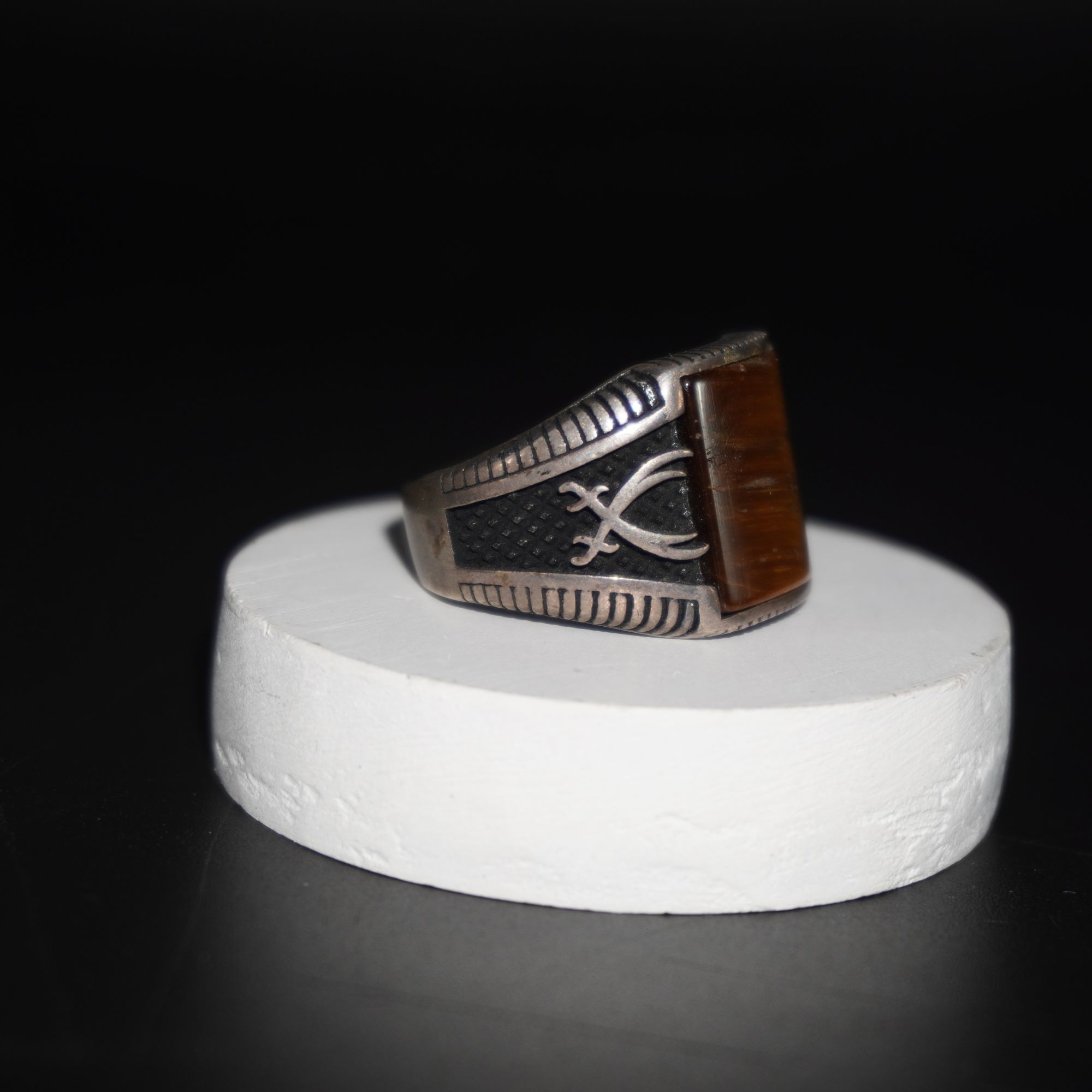 925 Silver Elegant Gents Ring 720R3