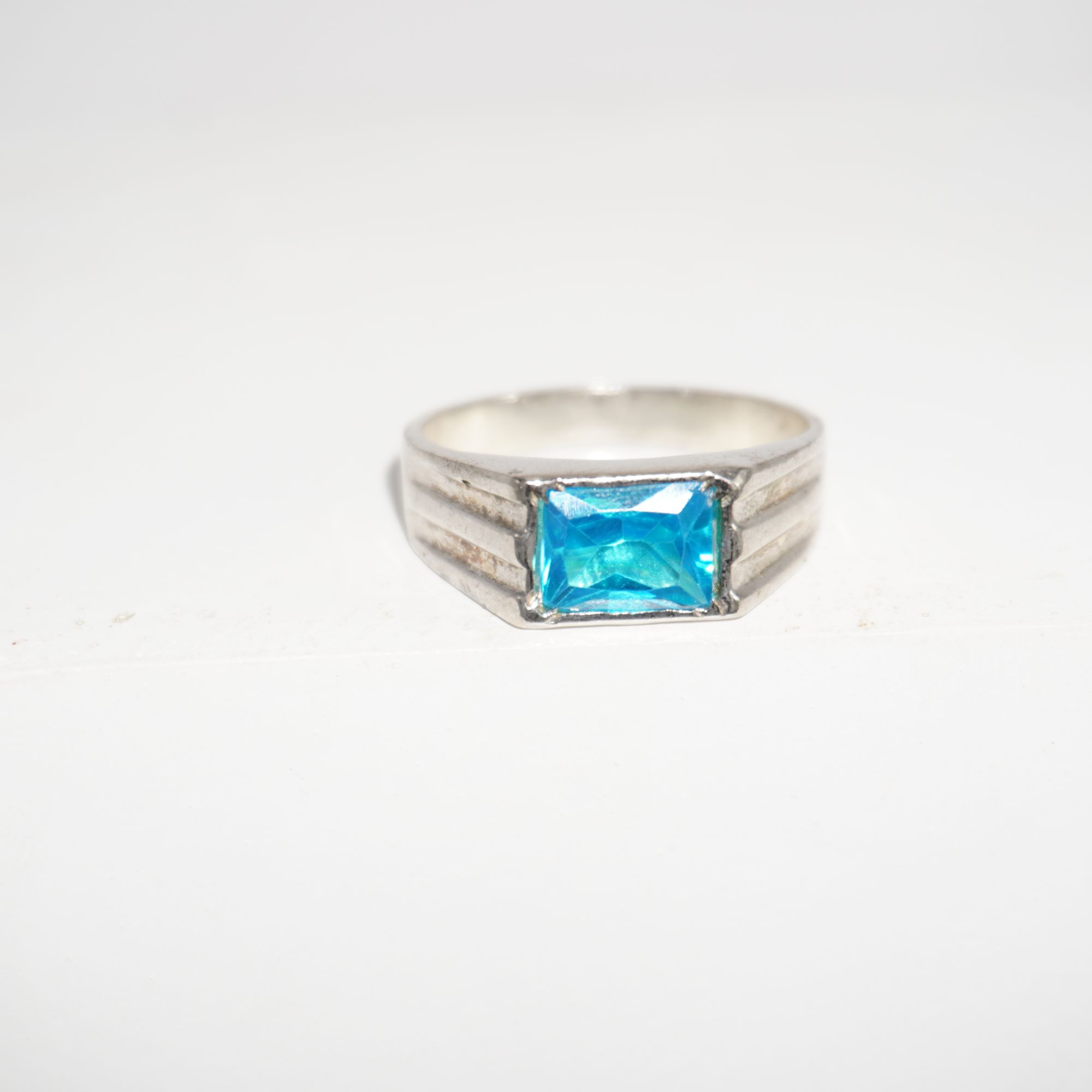 925 Silver Dazzling Gents Ring 223R68