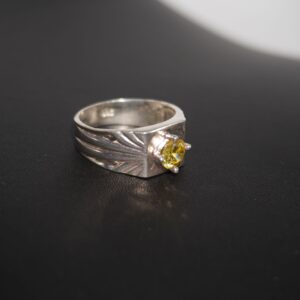 925 Silver Classy Gents Ring 195R343