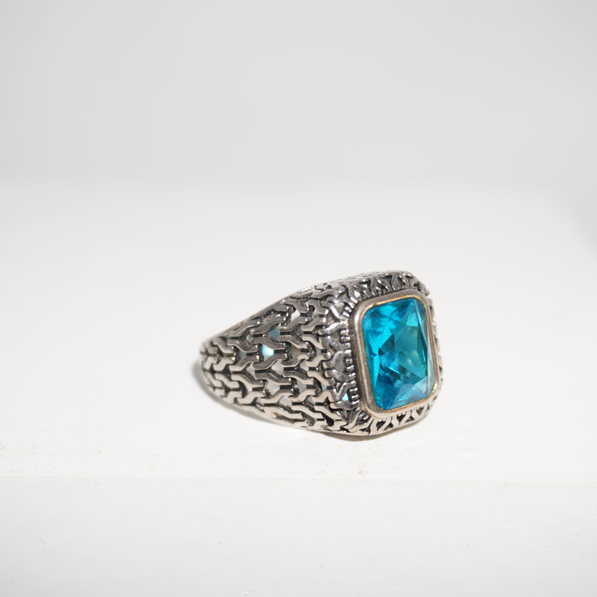 925 Silver Unique Daily Wear Ring 713R4