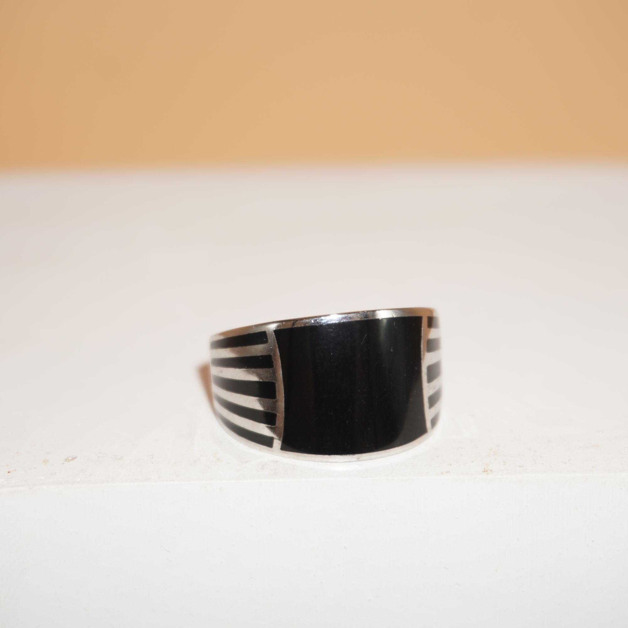 925 Silver Fancy Plain Ring 988R1