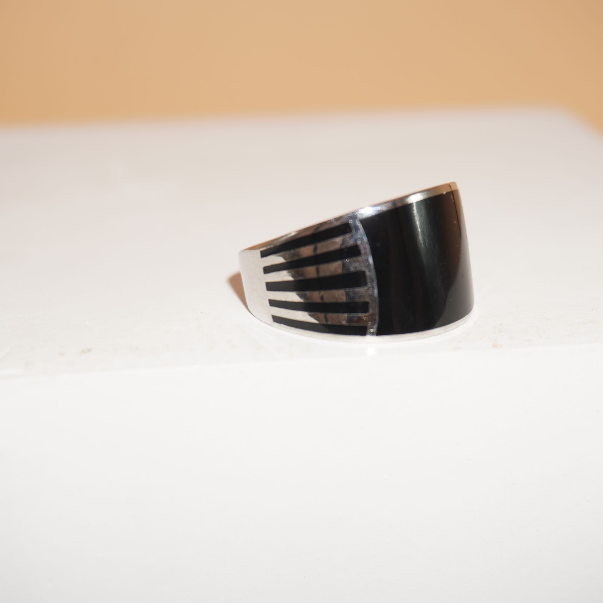 925 Silver Fancy Plain Ring 988R1